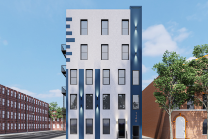 A rendering of 1140 Grant Ave. in the Concourse Village neighborhood of the Bronx.